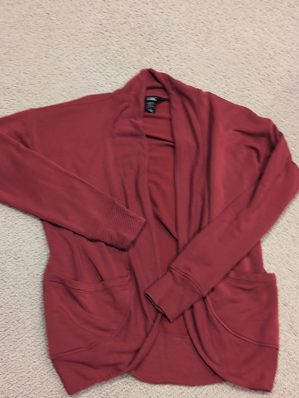 Athleta Girl Wrap N Roll Sweatshirt In Cranberry